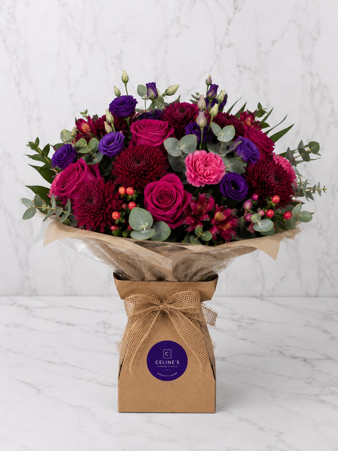 Plums and Petals Bouquet