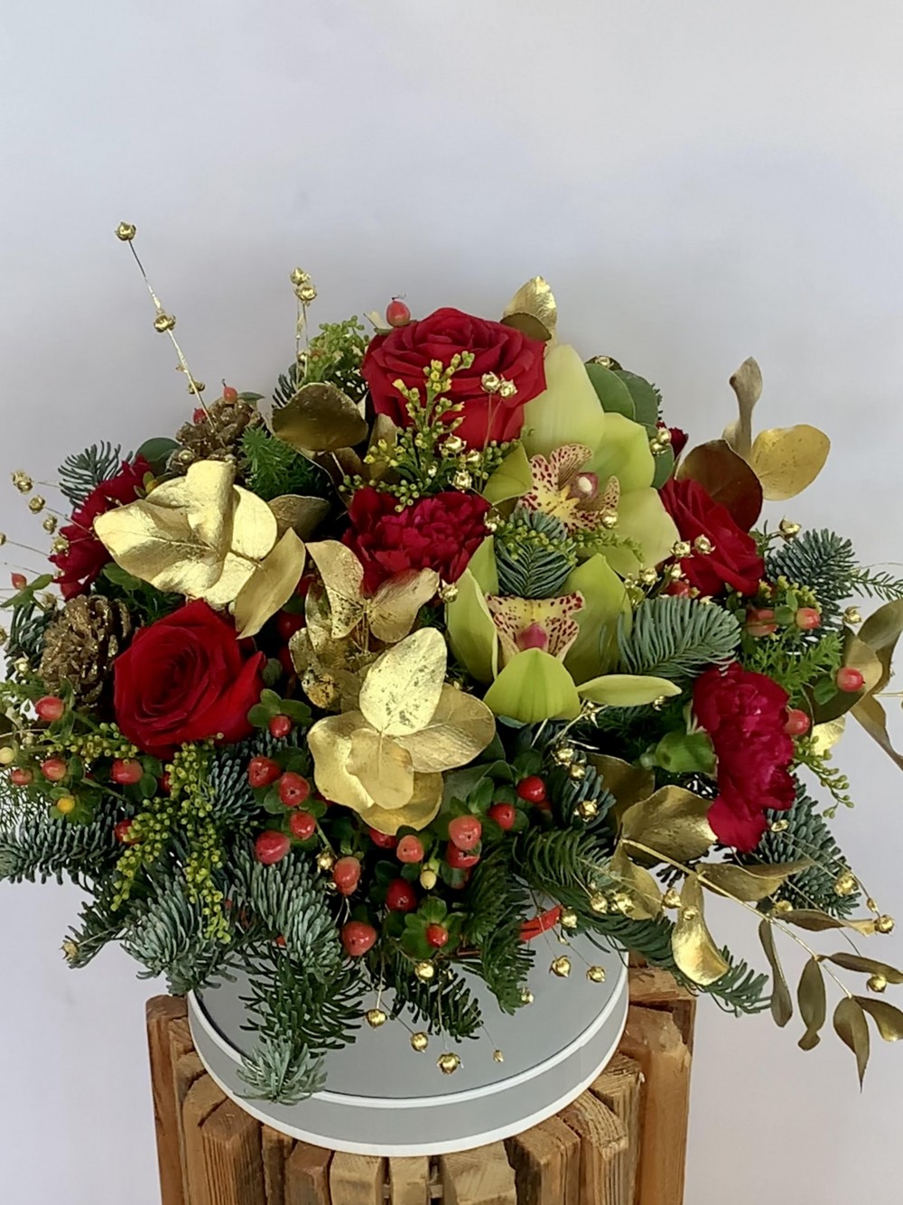 Christmas Eve Hatbox