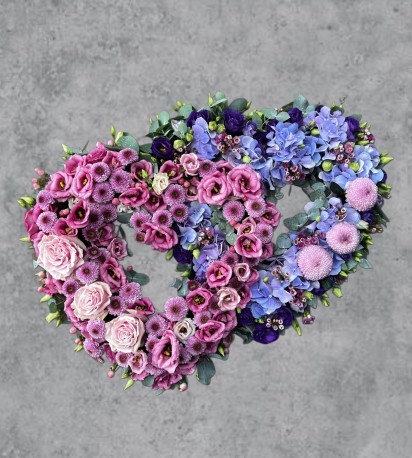 Double Heart Wreath