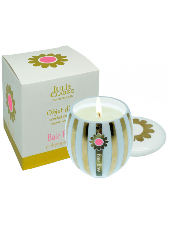 Julie Clarke Baie Rose – Pink Pepper & Rose Candle