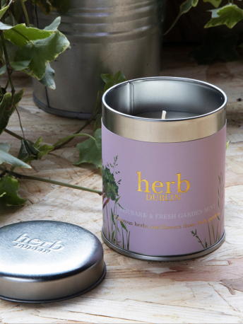 Herb Dublin Rhubarb Scented Candle