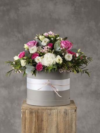 Pink Haven Hatbox