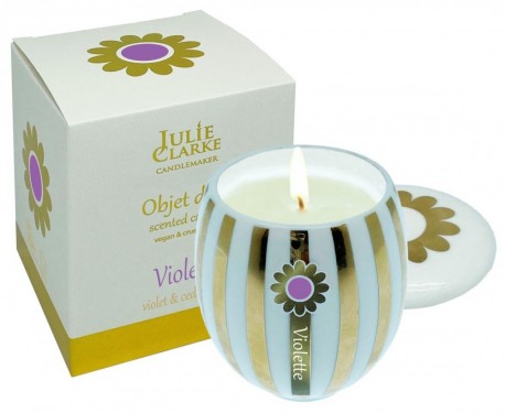 Julie Clarke Violette – Violet & Cedarwood Candle