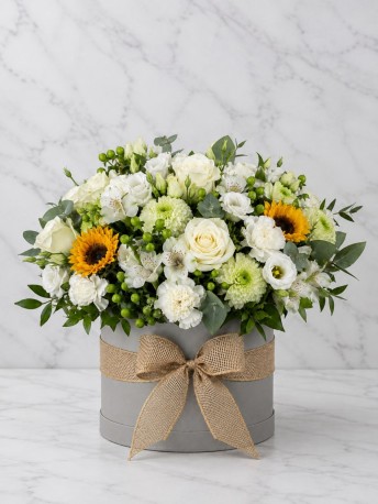 Golden Meadow Hatbox