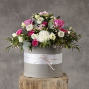 Pink Haven Hatbox