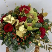 Christmas Eve Hatbox